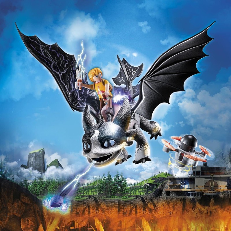 Playmobil 71081 - Thunder & Tom - Dragons The Nine Realms