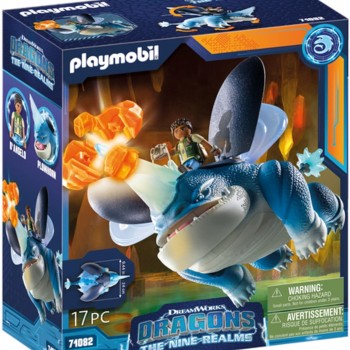 Playmobil 71082 - Plowhorn & D'Angelo - Dragons The Nine Realms