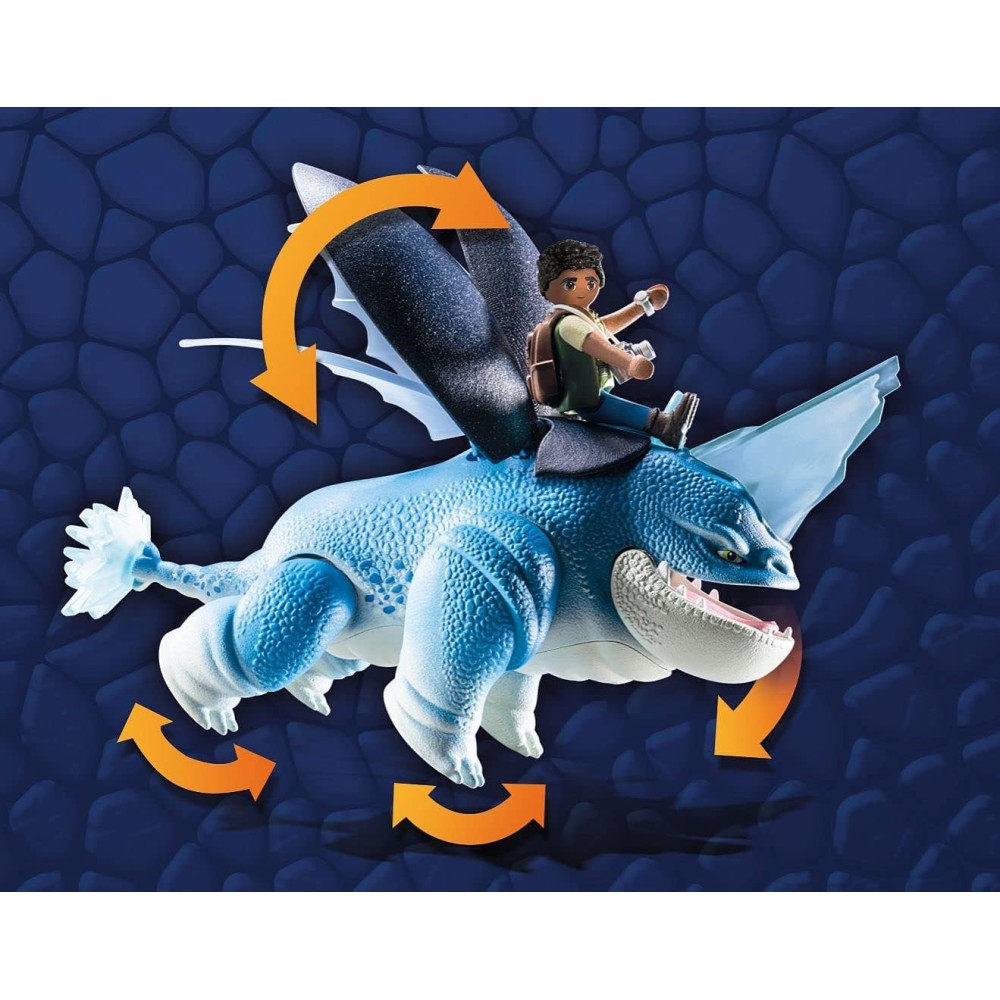 Playmobil 71082 - Plowhorn & D'Angelo - Dragons The Nine Realms