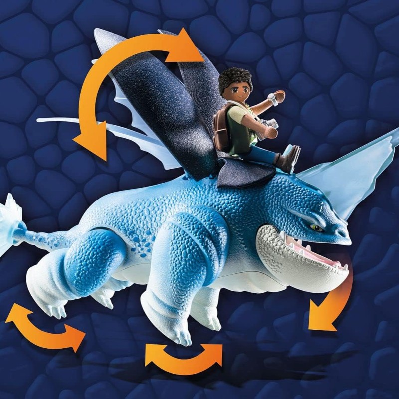 Playmobil 71082 - Plowhorn & D'Angelo - Dragons The Nine Realms