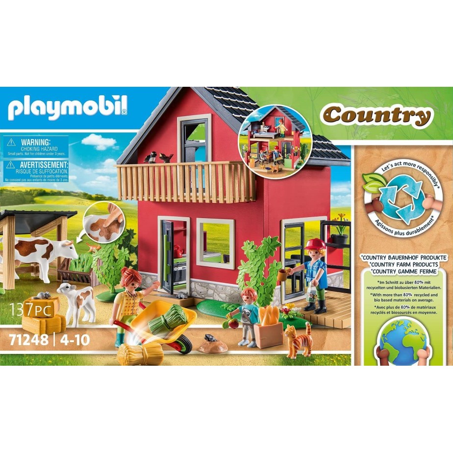 Playmobil 71248 - Country Farmhouse with Outdoor Area - Country