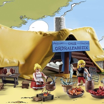 Playmobil 71266 - The Hut of Unhygienix - Asterix 