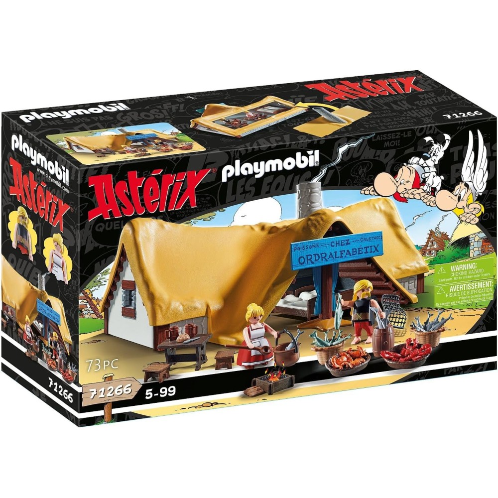 Playmobil 71266 - The Hut of Unhygienix - Asterix 