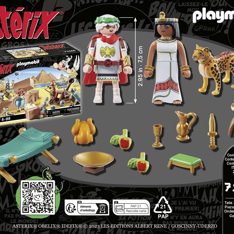 Playmobil 71270 - Ceasar And Cleopatra - Asterix