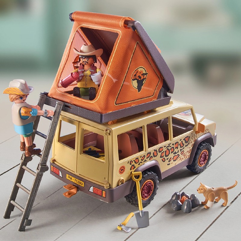 Playmobil 71293 - Cross-Country Vehicle with Lions - Wiltopia 