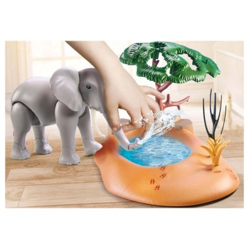Playmobil 71294 - Elephant at the Waterhole - Wiltopia 