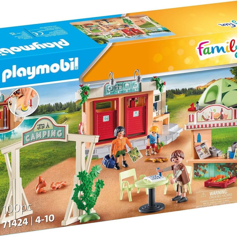 Playmobil 71424 - Camping Site - Family Fun Vacation