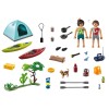 Playmobil 71425 - Camping with Campfire - Family Fun Vacation
