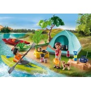 Playmobil 71425 - Camping with Campfire - Family Fun Vacation