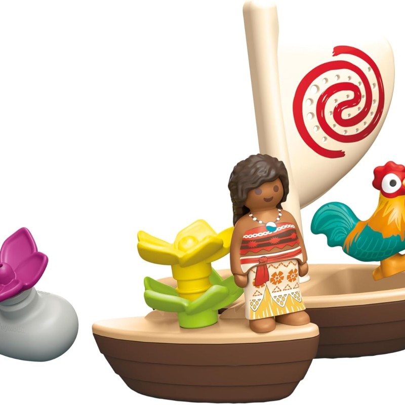 Playmobil 71459 - Moana's Sail Boat - Junior Aqua & Disney