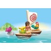 Playmobil 71459 - Moana's Sail Boat - Junior Aqua & Disney