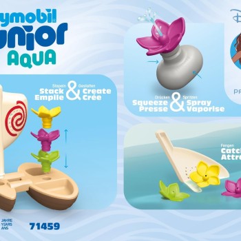 Playmobil 71459 - Moana's Sail Boat - Junior Aqua & Disney