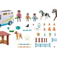Playmobil 71493 - Mobile Horse Riding School - Horses of Waterfall 