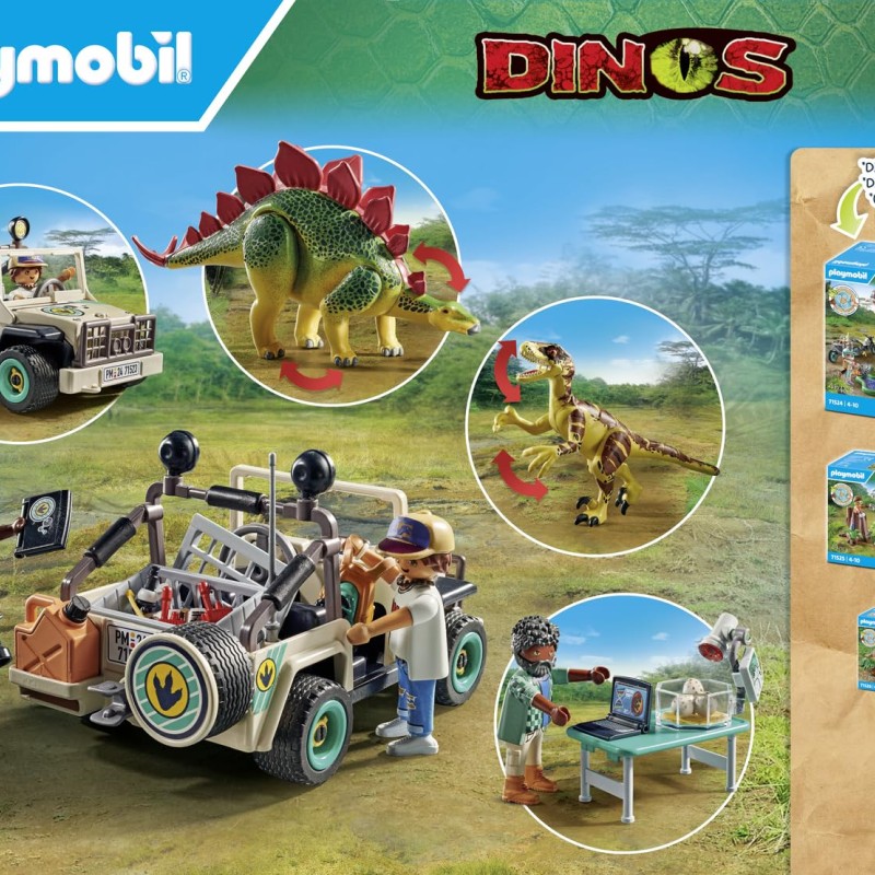Playmobil 71523 - Research Camp with Dinos - Dinos