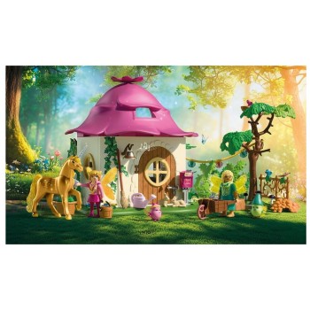 Playmobil 71838 - Fairy Home with Golden Unicorn - Faries