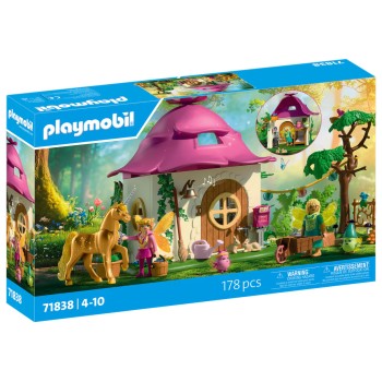 Playmobil 71838 - Fairy Home with Golden Unicorn - Faries