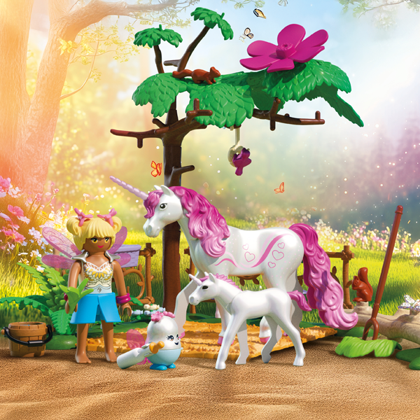 Playmobil 71839 - Magical Unicorn Stable - Fairies