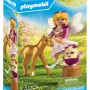 Playmobil 71844 - Golden Unicorn Foal with Fairy - Fairies 