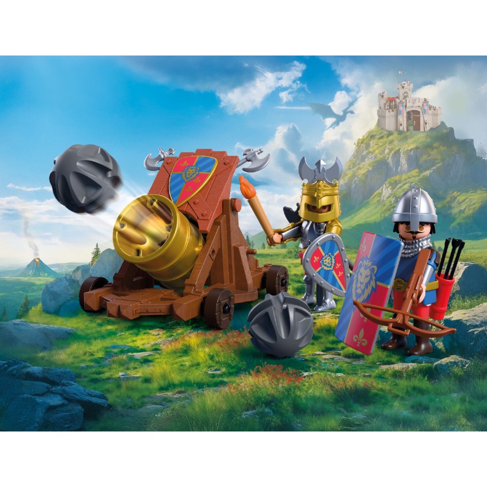 Playmobil 72115 - Firearm Lion Knights - Knights New 2026