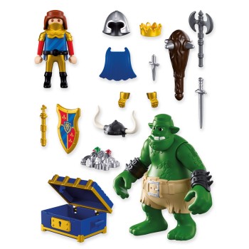 Playmobil 72116 - Troll with Lion Knights Treasure - Knights New 2026