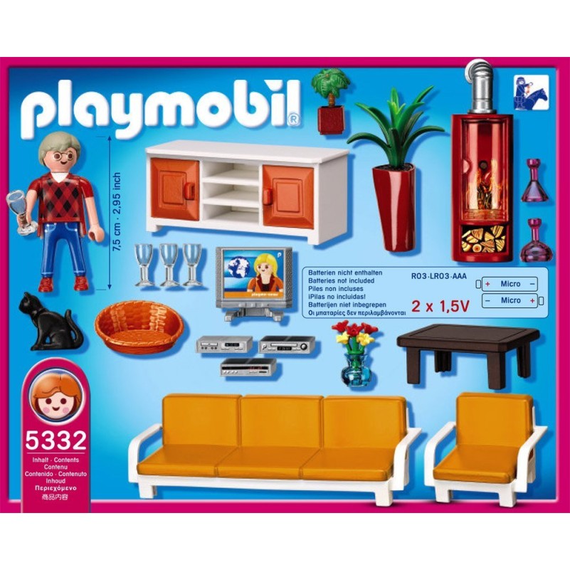 Playmobil 5332 Comfortable Living Room 