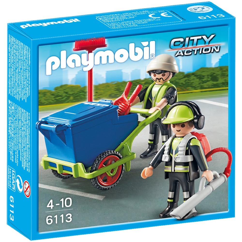Playmobil 6113 – Sanitation Team City Action City Cleaning