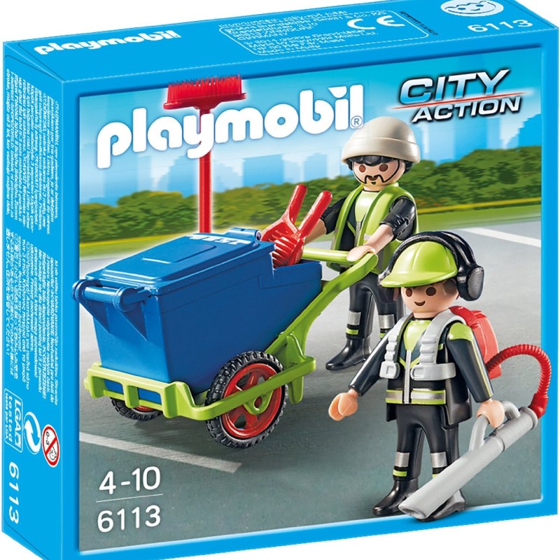 Playmobil 6113 – Sanitation Team City Action City Cleaning