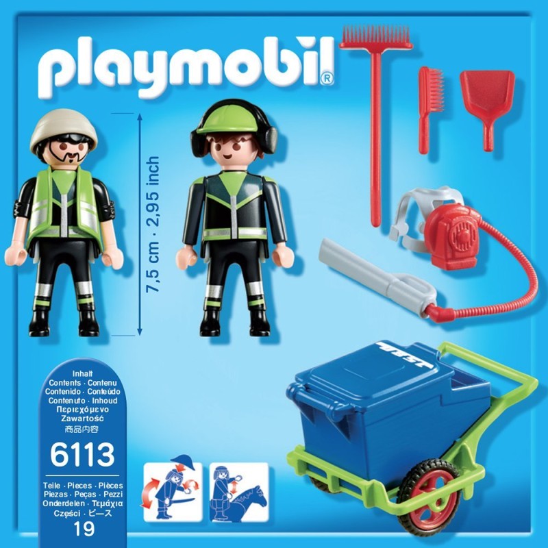 Playmobil 6113 – Sanitation Team City Action City Cleaning