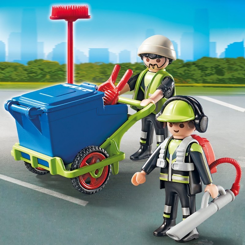 Playmobil 6113 – Sanitation Team City Action City Cleaning