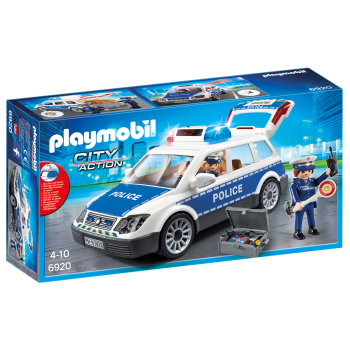 Playmobil 6920 – Police Car with Lights and Sound - City Action
