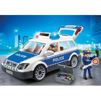 Playmobil 6920 – Police Car with Lights and Sound - City Action