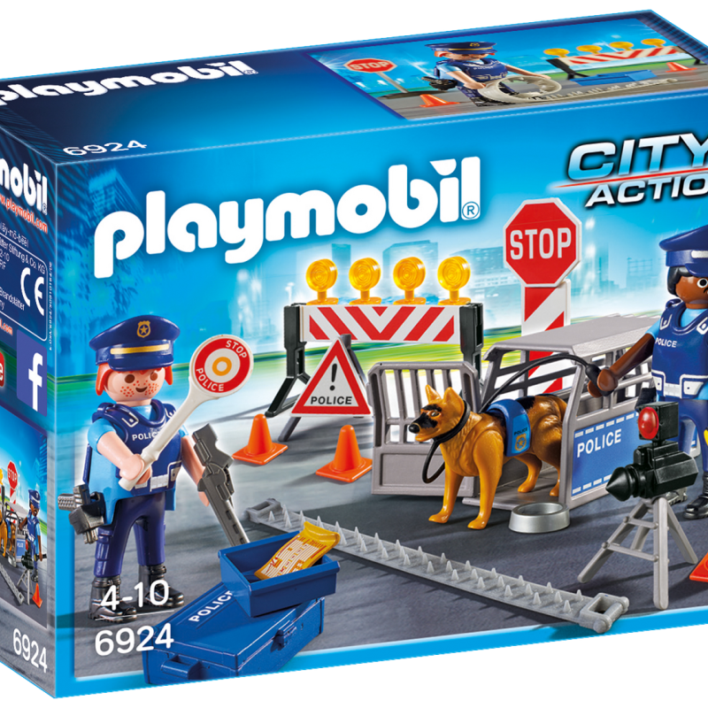 Playmobil 6924 - Police Roadblock - City Action