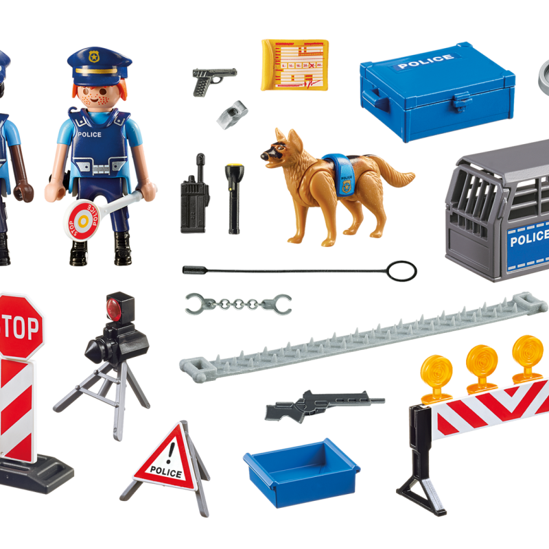Playmobil 6924 - Police Roadblock - City Action