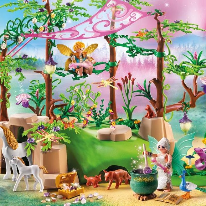 Playmobil 9132 - Magical Fairy Forest - Fairies