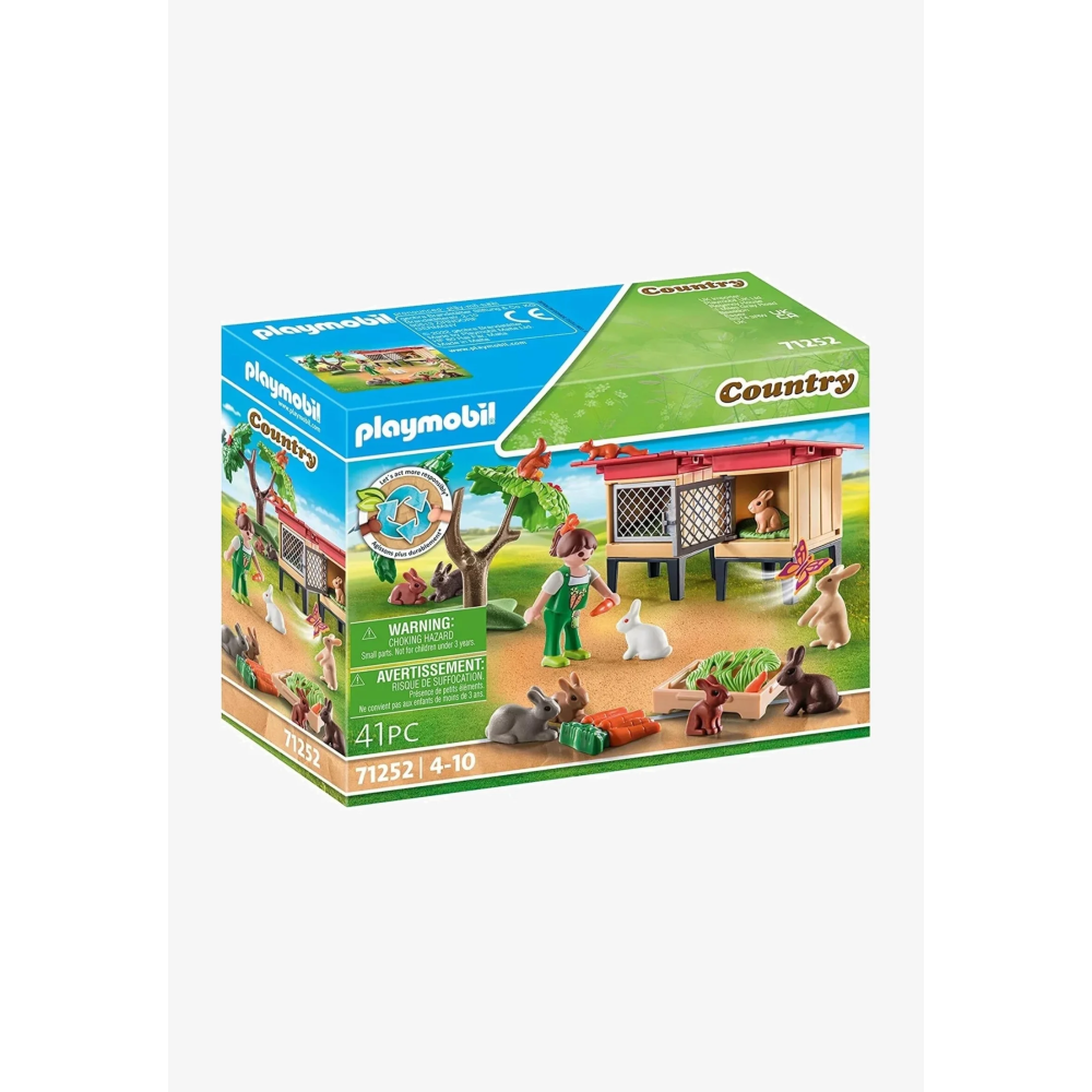 Playmobil 71252 - Rabbit Enclosure - Country