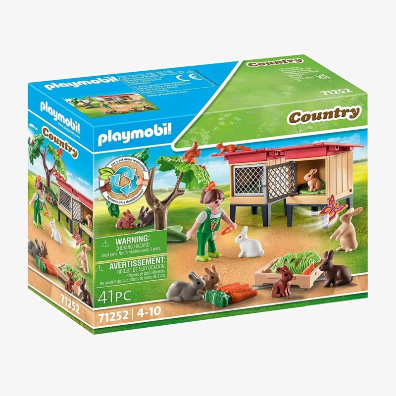 Playmobil 71252 - Rabbit Enclosure - Country