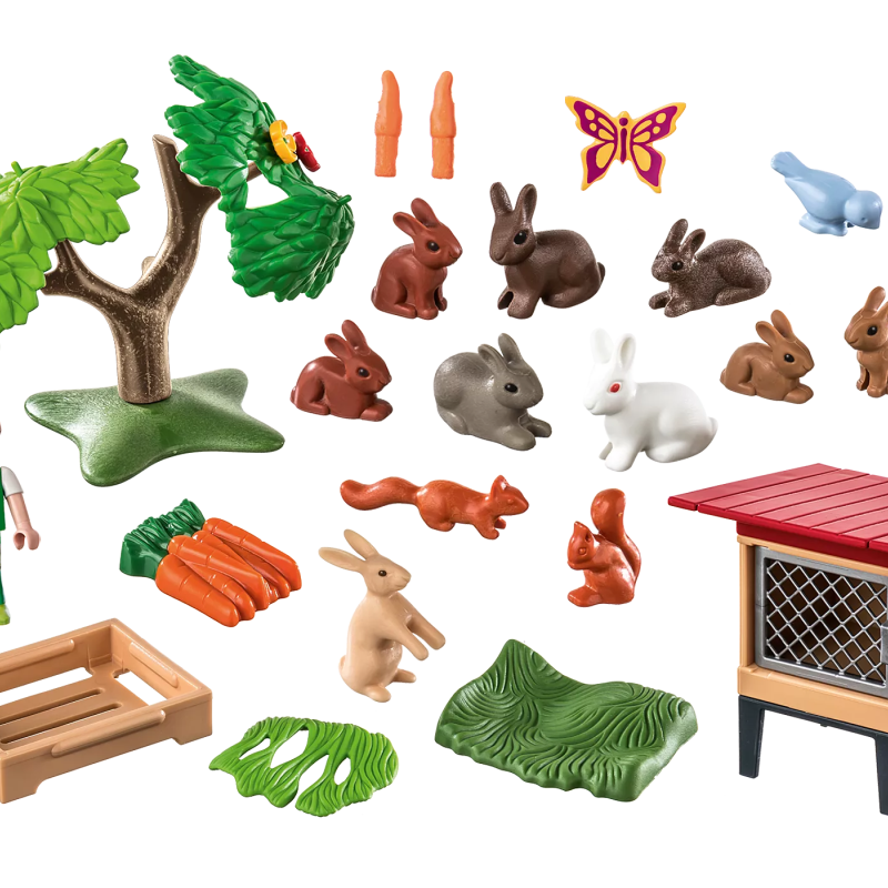 Playmobil 71252 - Rabbit Enclosure - Country