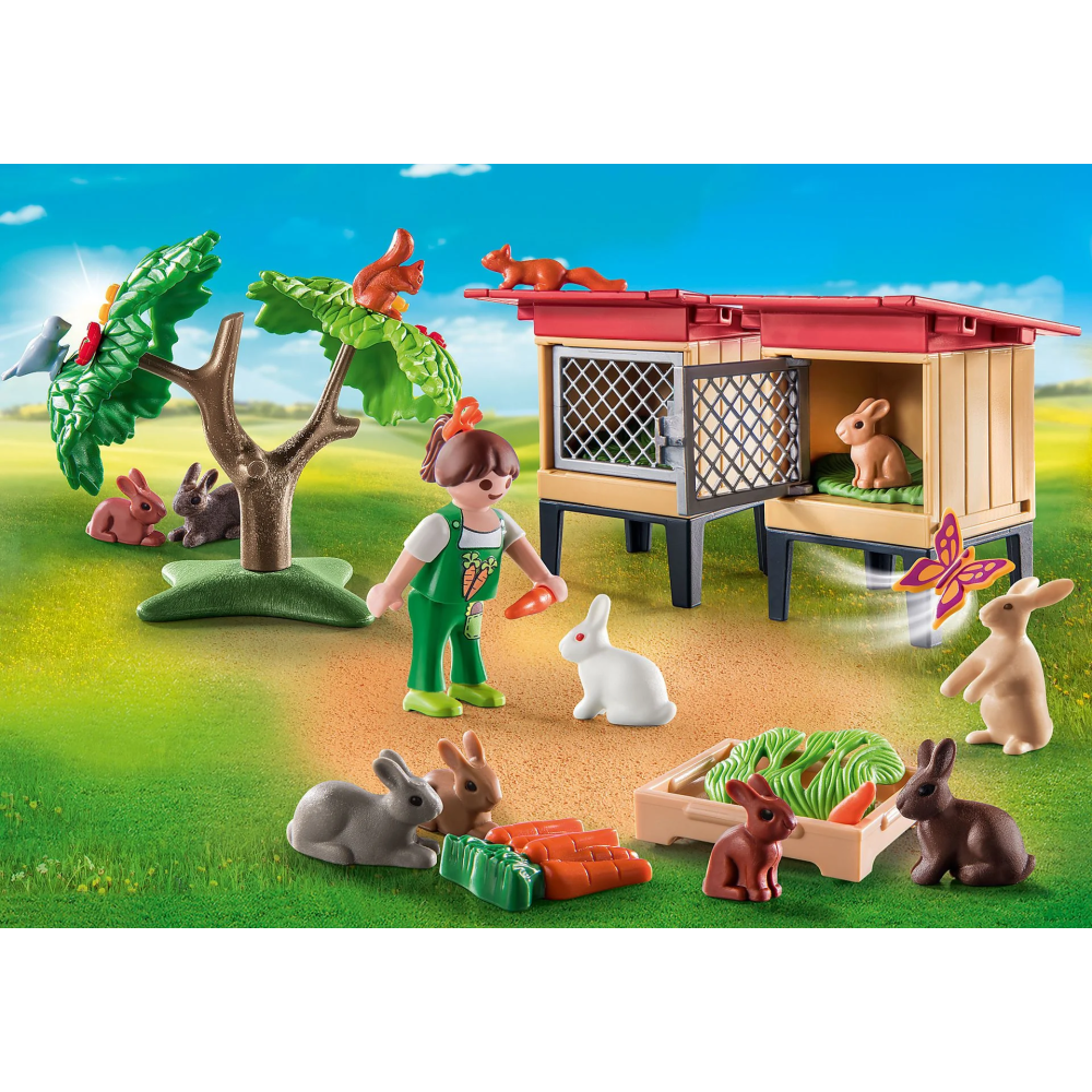 Playmobil 71252 - Rabbit Enclosure - Country