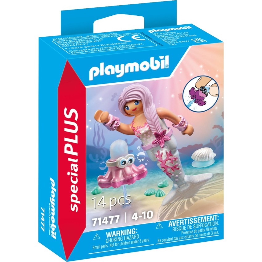 Playmobil 71477 - Mermaid with Water Spray Octopus - Special Plus