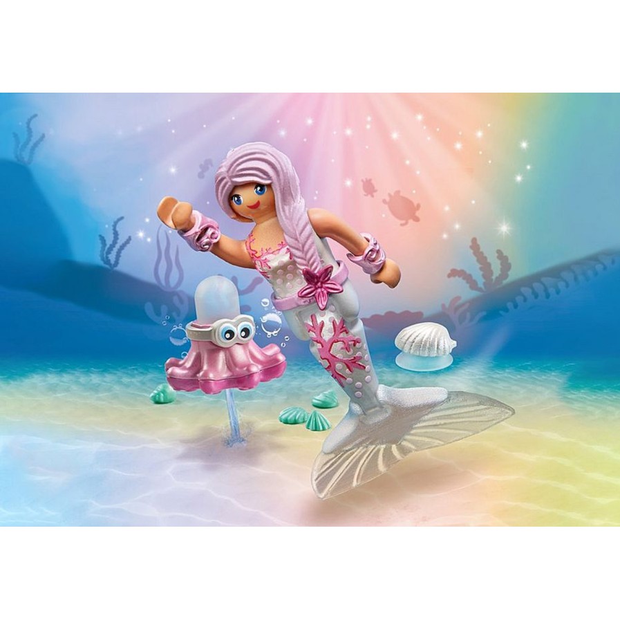 Playmobil 71477 - Mermaid with Water Spray Octopus - Special Plus