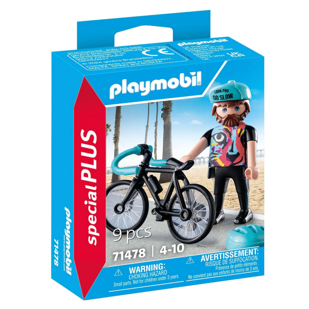 Playmobil 71478 - Road Cyclist Paul - Special Plus