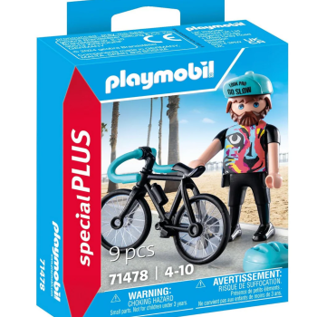 Playmobil 71478 - Road Cyclist Paul - Special Plus