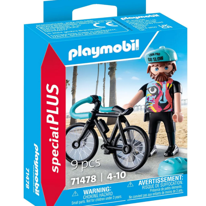 Playmobil 71478 - Road Cyclist Paul - Special Plus