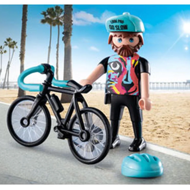 Playmobil 71478 - Road Cyclist Paul - Special Plus