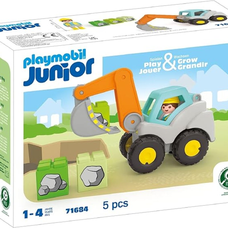 Playmobil 71684 - Junior Shovel Excavator