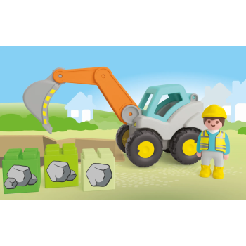 Playmobil 71684 - Junior Shovel Excavator