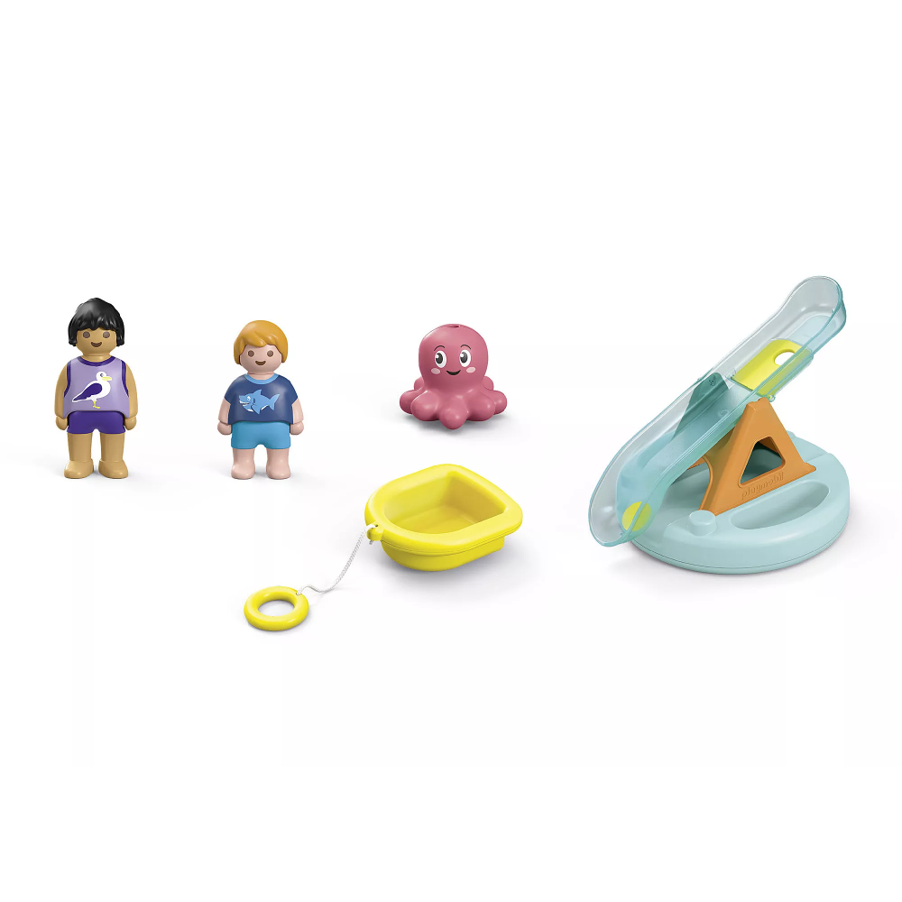 Playmobil 71687 - Water Seesaw and Boat - Playmobil Junior Aqua