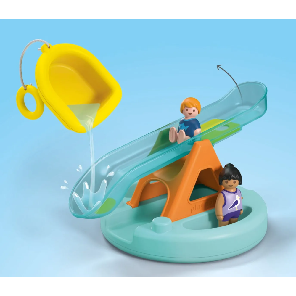 Playmobil 71687 - Water Seesaw and Boat - Playmobil Junior Aqua