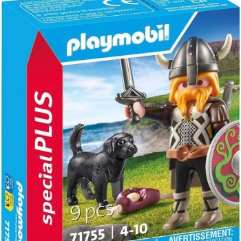 Playmobil 71755 - Viking with Guard Dog - Special Plus