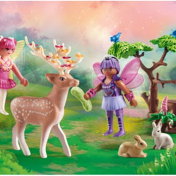 Playmobil 71800 - Fairies with Forest Animals - Princess Magic